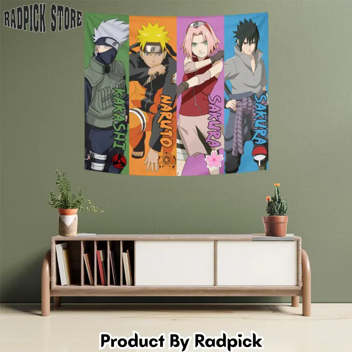 Team 7 tapestry custom anime wall decor 9pl  rp5945815